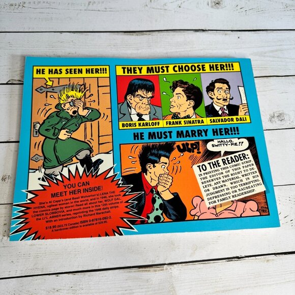 Li'l Abner Dailies 1946 by Al Capp Volume 12 Paperback Children's Comic Book - Picture 2 of 5